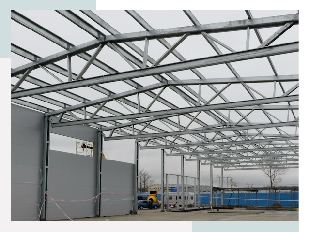 Строительство складов в Тобольск от 610 руб. за м²