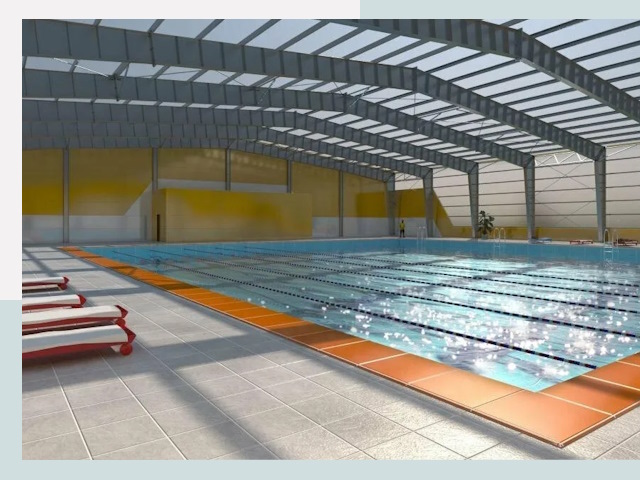 Строительство крытых бассейнов в Тобольске