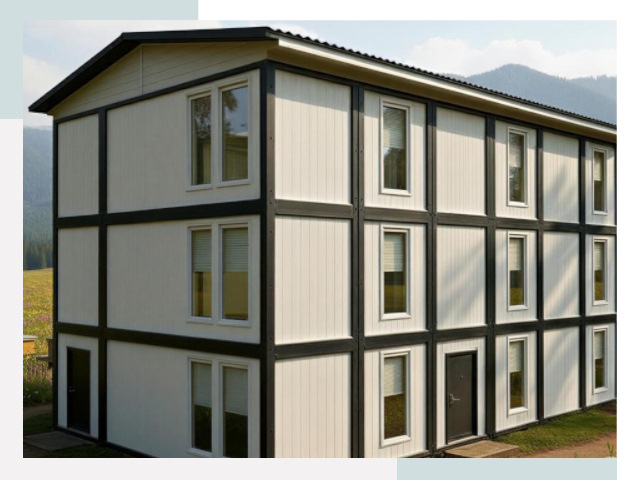 Модульные общежития в Тобольске