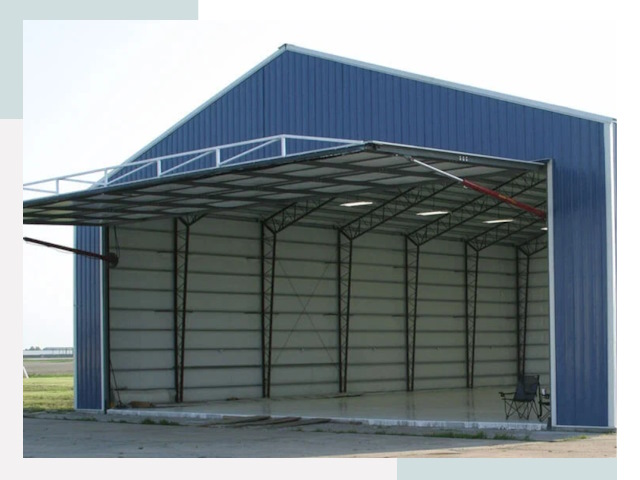 Прямо стенные ангары в Тобольске