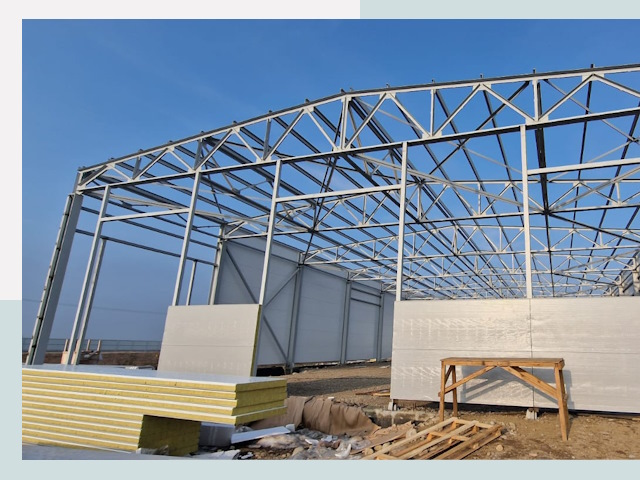 Утепленные ангары в Тобольск от 610 руб. за м²