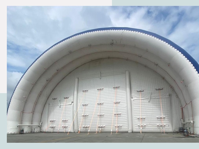 Пневмокаркасные ангары от СтальСтрой-Тбл по цене от 610 руб.