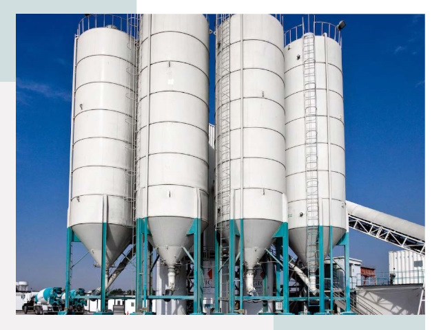 Строительство цементных силосов в Тобольске