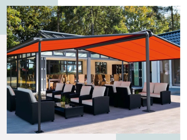 Навесы для кафе и ресторанов в Тобольске