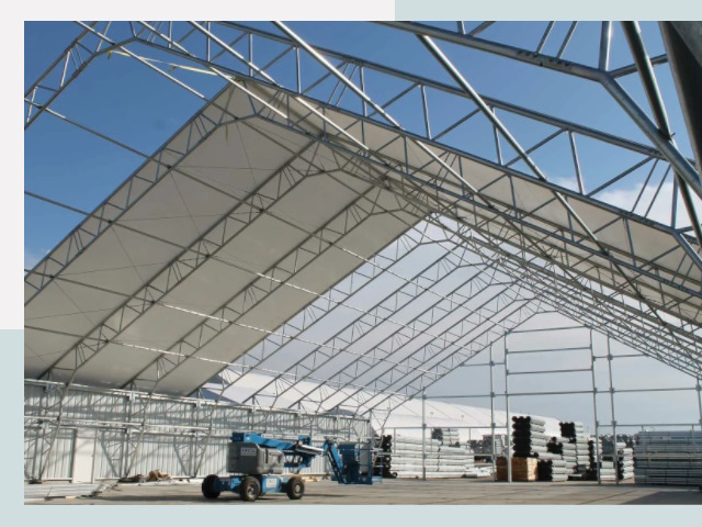 Каркасно-тентовые сооружения от СтальСтрой-Тбл по цене 610 руб.