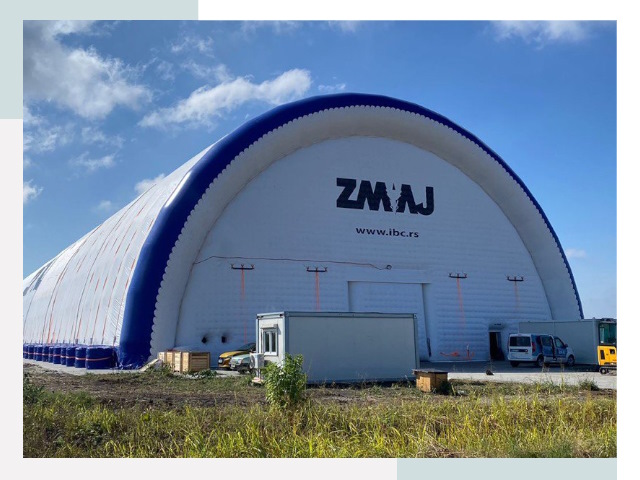 Брендирование ангаров в Тобольске