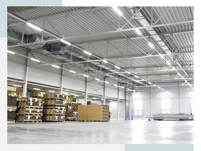 Освещение ангаров в Тобольске