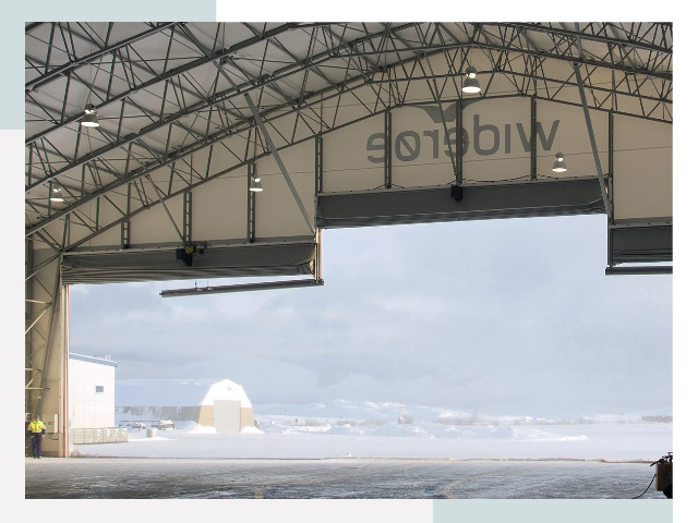 Ворота для ангаров в Тобольске