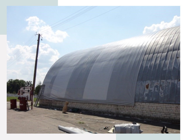 Ремонт ангаров в Тобольске